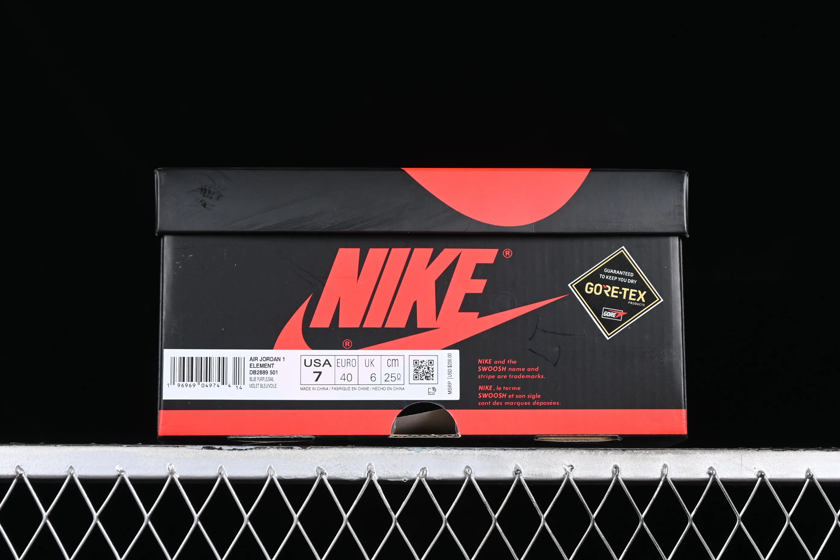All categories Air Jordan Jordan series basketball shoes Air Jordan 1 High Air Jordan 1 Element "Gore-Tex" AJ1 Joe 1 light brown purple high-top basketball shoes DB2889-501